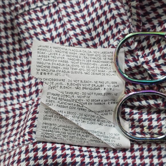 Etro Shirt Men 38 Multicolor Slim Fit LS Collar Cotton Italy Preppy Office Party - Picture 13 of 16